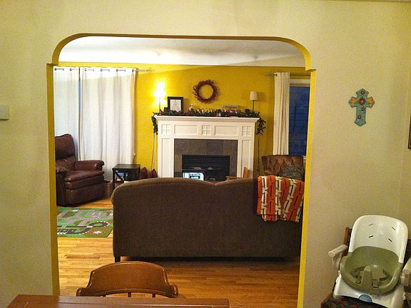View of Living Room from Dining Room
