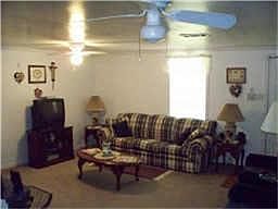 Spacious living room.