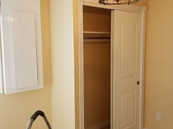 Bedroom with closet