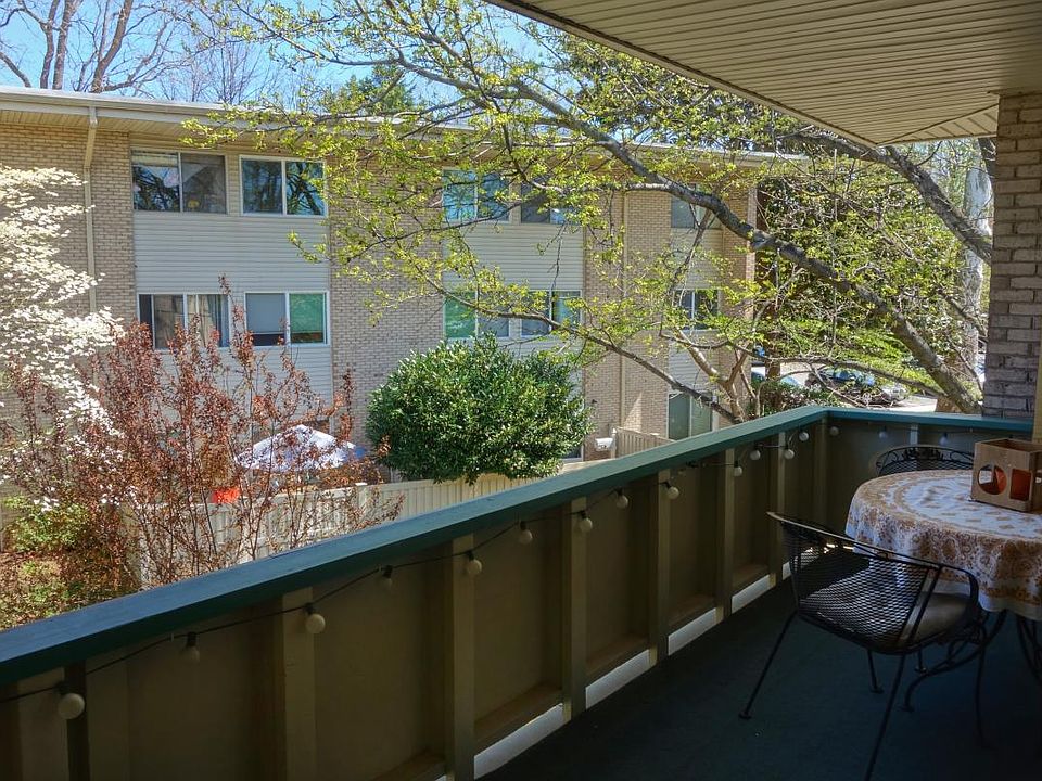 Large balcony and view
