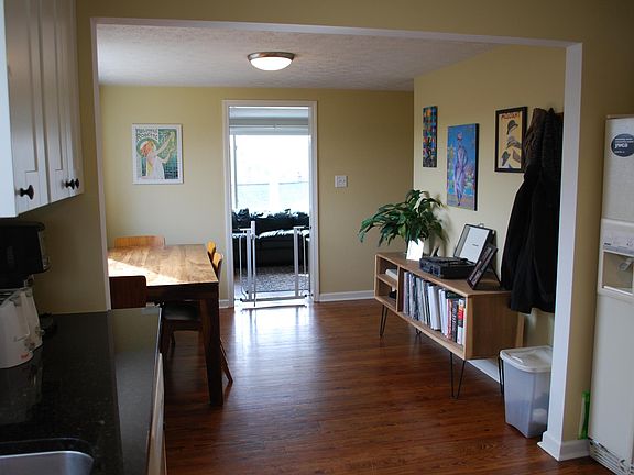 Separate dining area