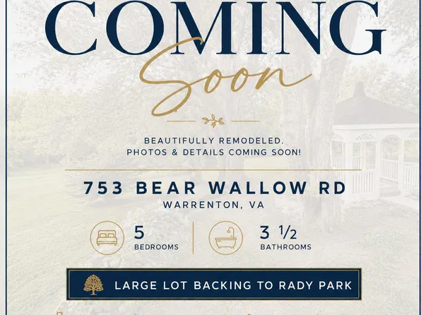 753 Bear Wallow Rd, Warrenton, VA 20186