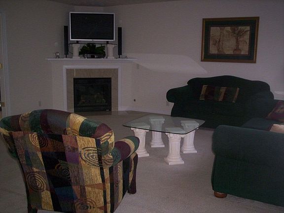 Living Room with Gas Fireplace