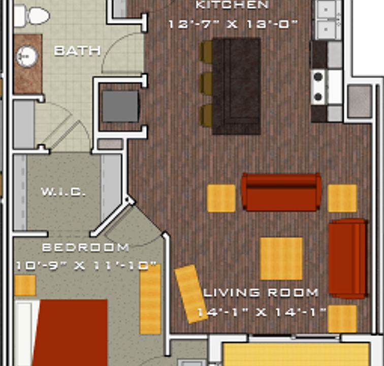 1st image of 4702 Creekwood Ln #110