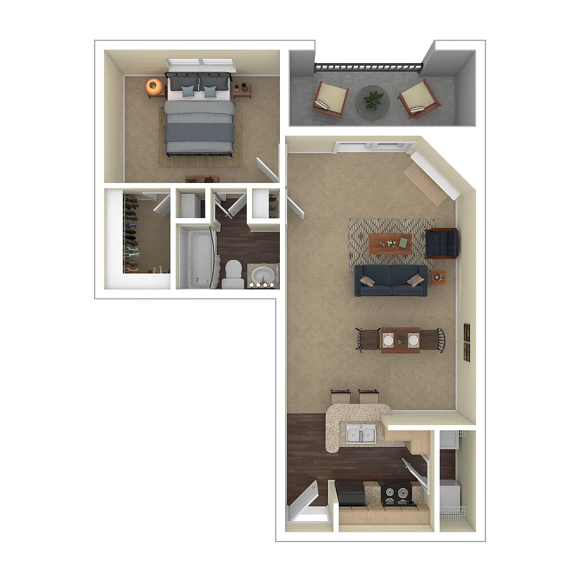 Floor plan A5 New York Upgrade