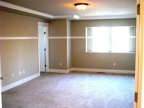 Looking through beautiful French Doors into the Master Suite
