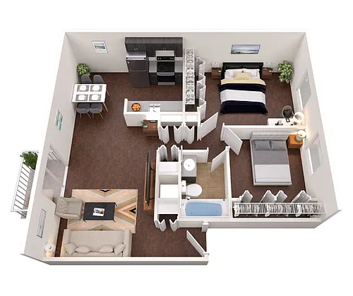 Floor plan B1