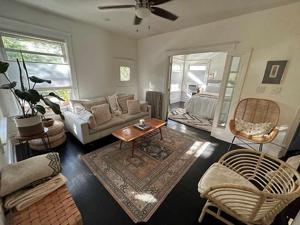 Bright main living room.