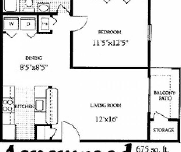 One bedroom one bathroom