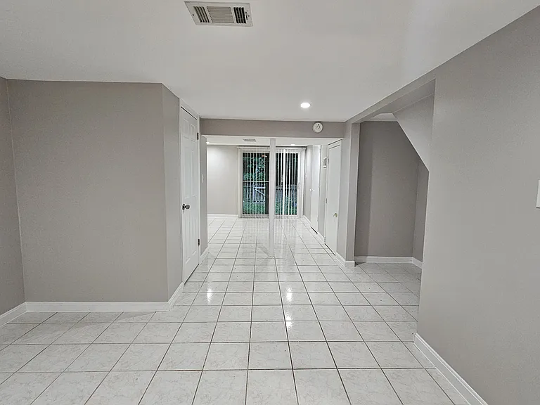 View from stairway
