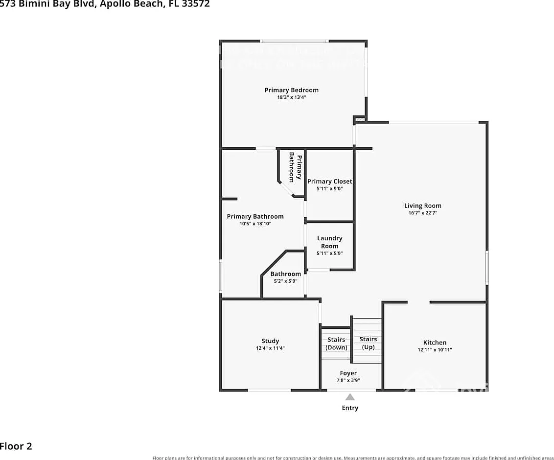 573 Bimini Bay Blvd Apollo Beach, FL 33572 — Photo 3
