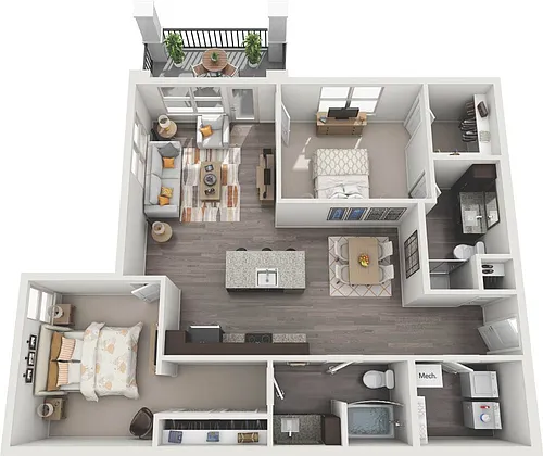 Floor plan B2