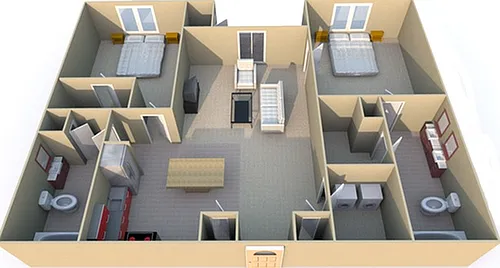 Floor plan West Ridge