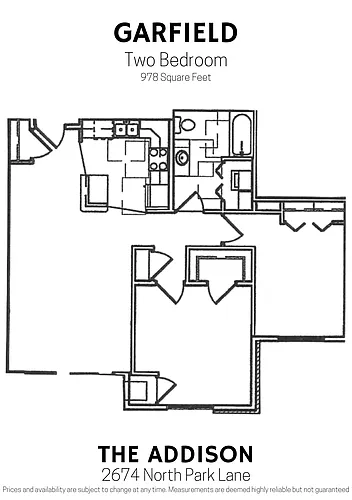 Floor plan Garfield