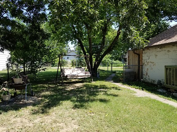 Backyard with alley access