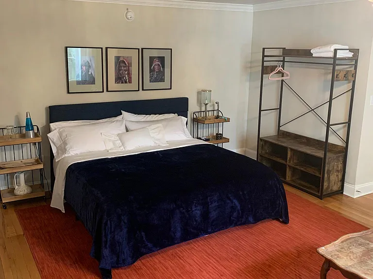 Junior master suite with king size bed