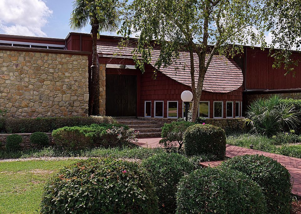 Front Entry w/ custom doors