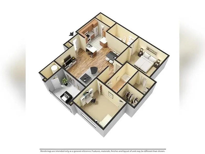 Floor plan 2X2-1093