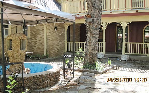Back porch and patio