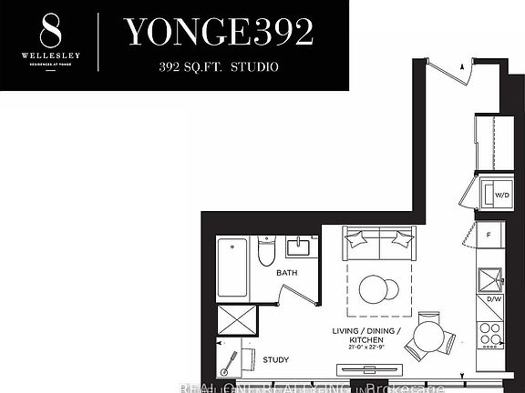 2nd image of 8 Wellesley St W #2615