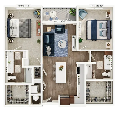 Floor plan B1