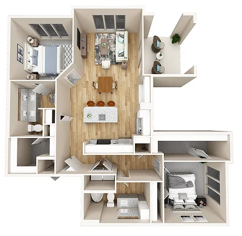 Floor plan B4