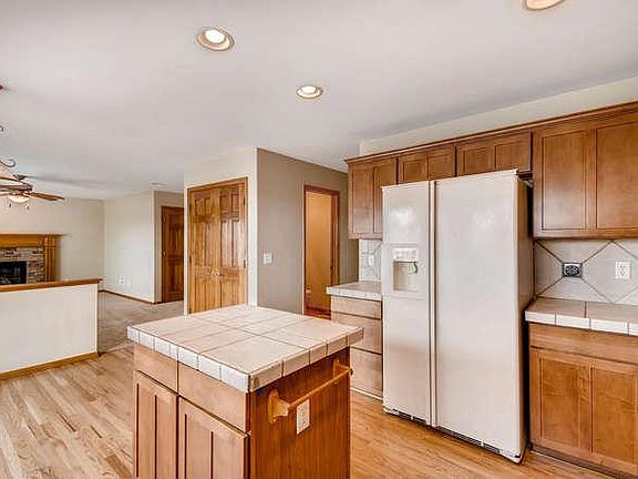 Kitchen - opens to the family room