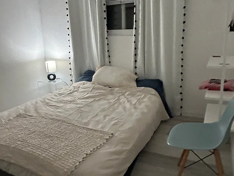 Room is currently furnished like this.