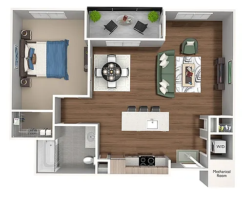 Floor plan A7