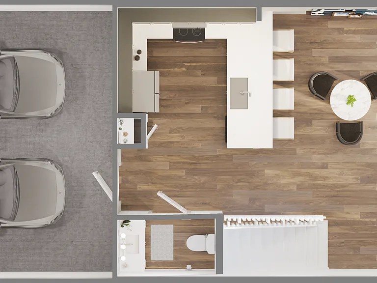Parkside Villas A floor plan Reva