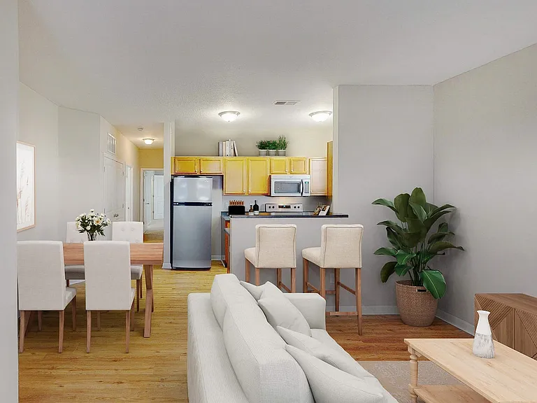 Open Floor Plan Dining Area
