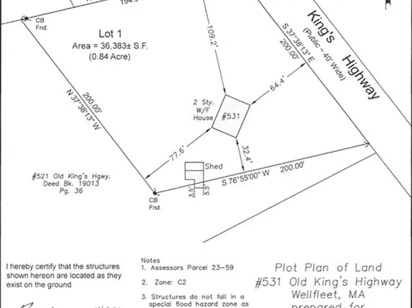 531 Old Kings Hwy, Wellfleet, MA 02667