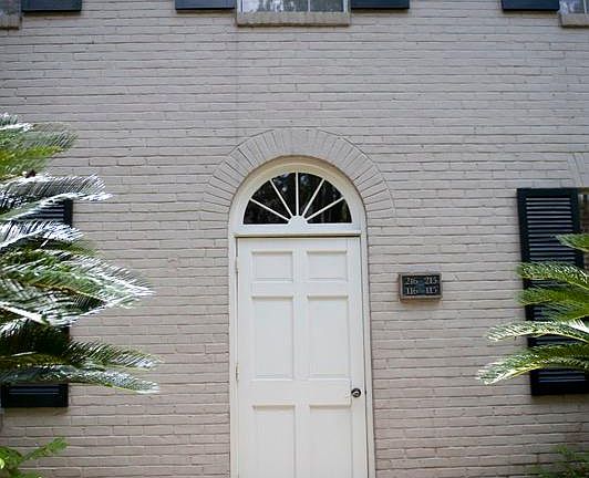Exterior door, Unit 116