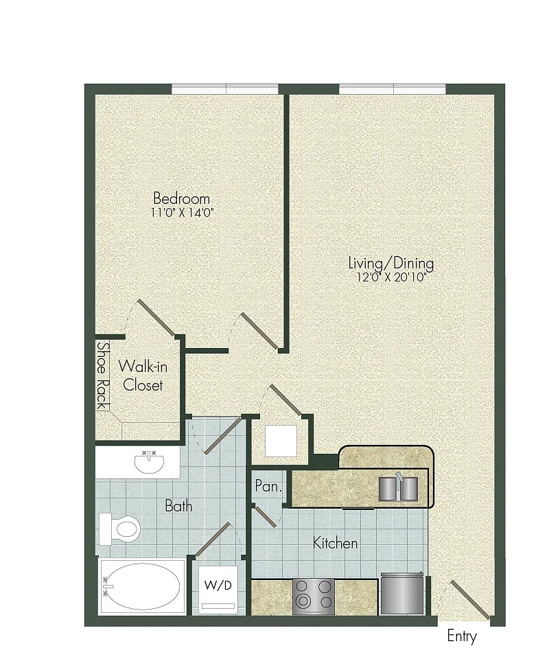 Floor plan A2