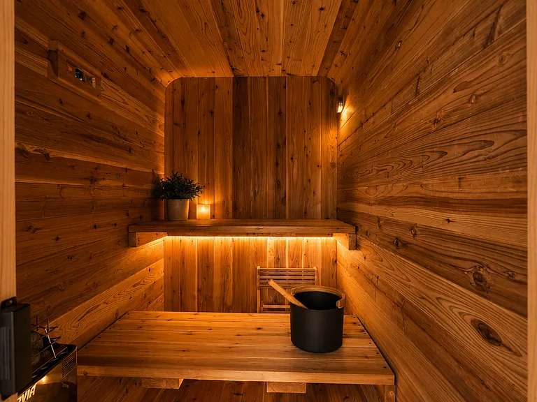 Outside Sauna
