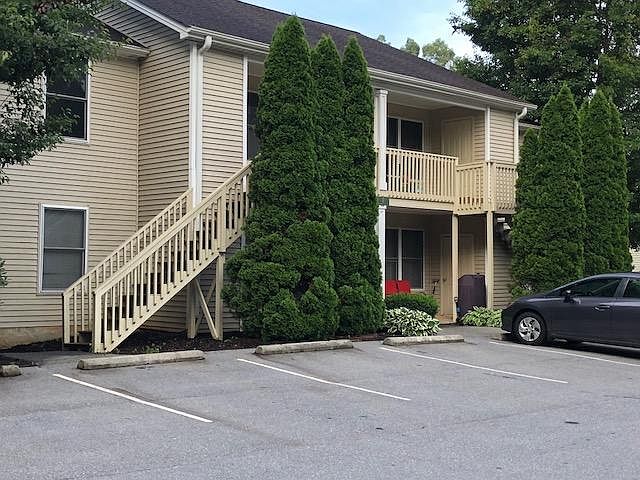 front of building- unit upstairs