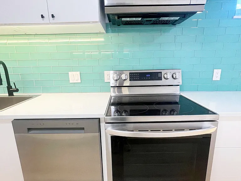 LG dishwasher, LG Range, LG vented microwave