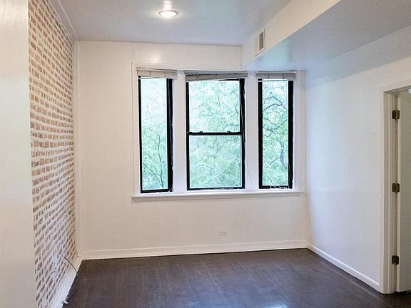 Third floor unit full of natural light.