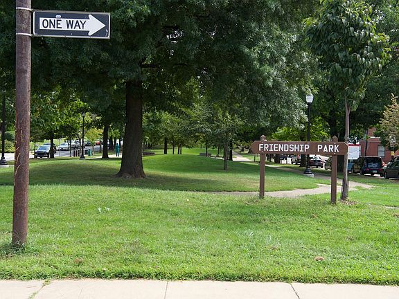 View of Friendship Park from Cedarville.