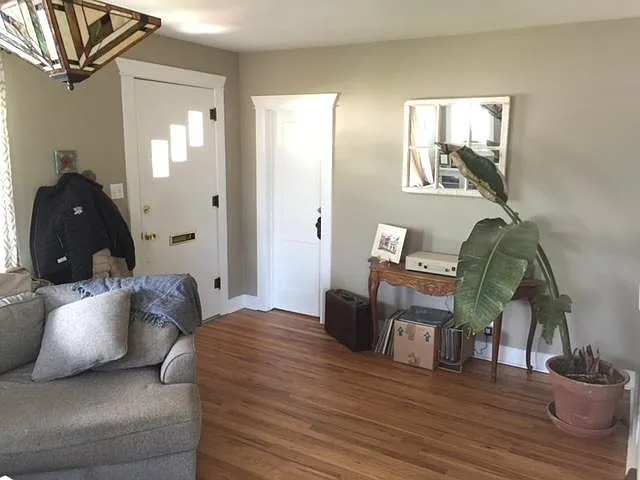 Entrance directly into the living room.