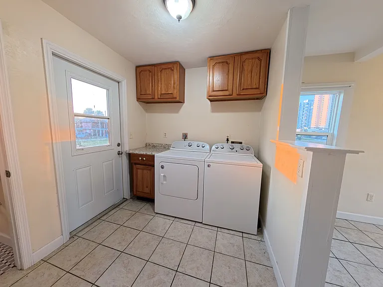 Laundry Room with washer and dryer