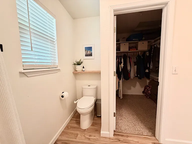 Primary Bathroom and Closet