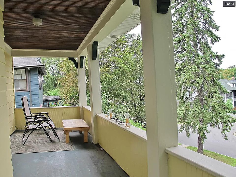 Upstairs front porch