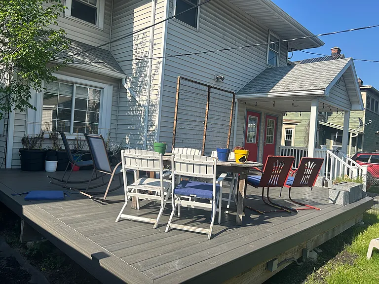 Back deck