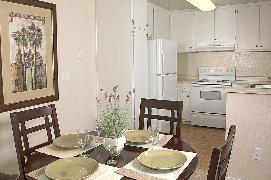 Newly renovated kitchens