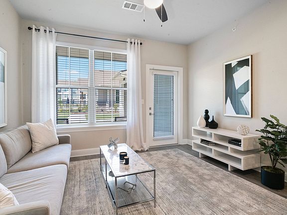 Sweetwater Model Apartment Living Room