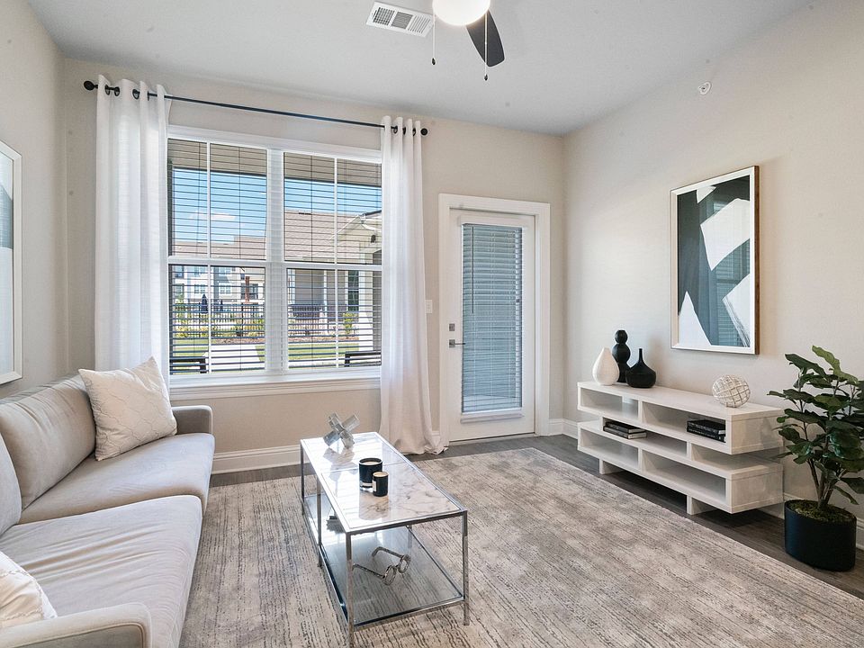 Sweetwater Model Apartment Living Room