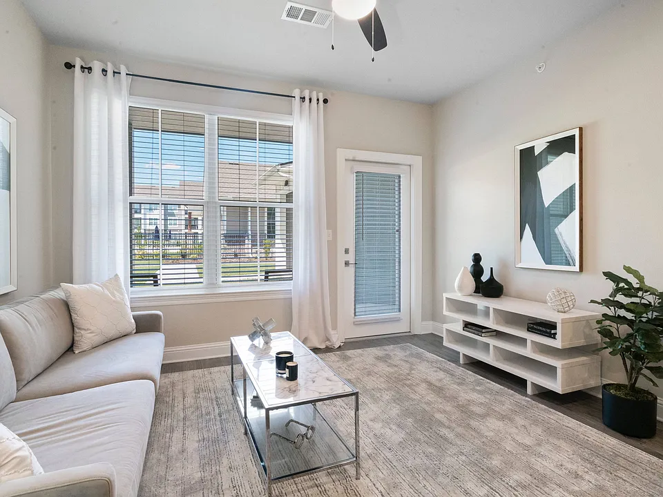 Sweetwater Model Apartment Living Room