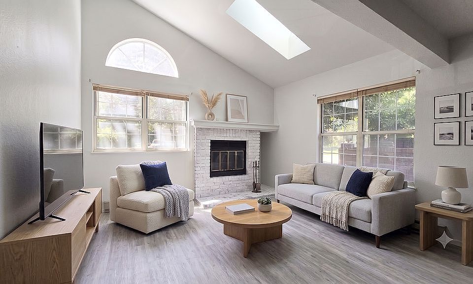 Great room (AI Staged)