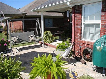 Patio and back porch